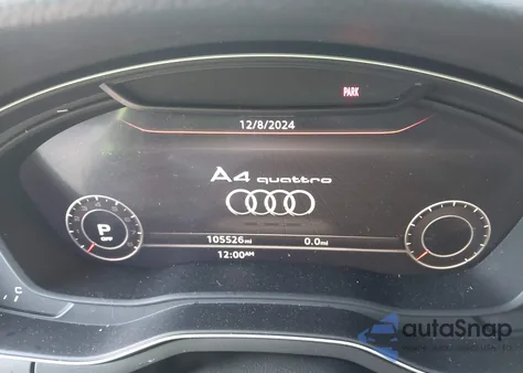 2017 Audi A4 2.0T Season Of Audi Premium z USA, uszkodzony, nr VIN WAUDNAF46HN056300